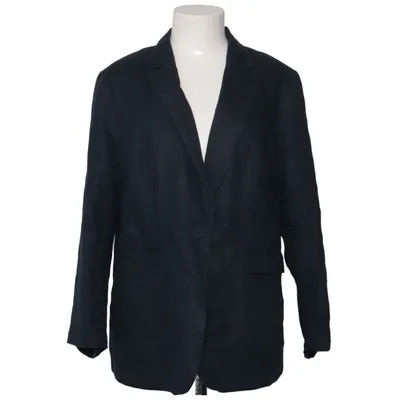 Kavaj (Grå) från H&M Bomull, Linne, Polyester, Viskos