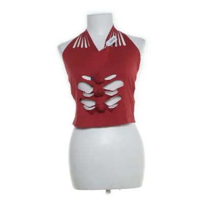 Halter neck top (Red) from The Kript Bamboo, Elastane