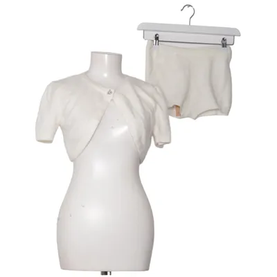 Ensemble (Blanc) de Nana Jacqueline Polyamide, Fourrure de lapin