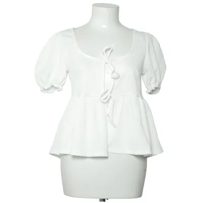 Topp (Vit) från Gina Tricot Elastan, Polyester