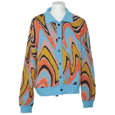 Kofta (Blå, Flerfärgad) från Jaded Man x Curly Fry Akryl