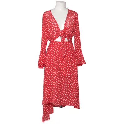 Klänning (Röd, Vit) från Adoore Polyester