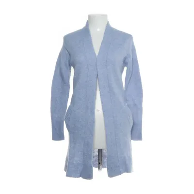 Cardigan (Blue) from Cream Wool, Nylon, Alpaca wool, Acrylic, Elastane
