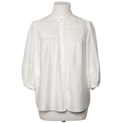 Bluse (Hvid) fra Zara Bomuld