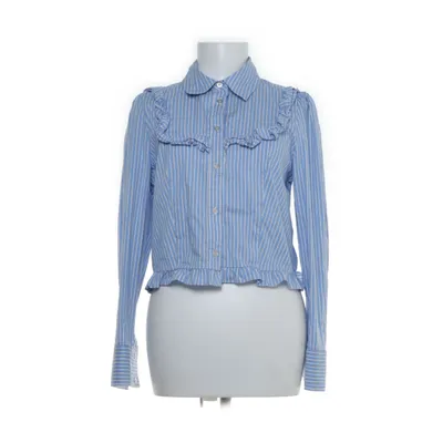 Skjorte (Addie Stripe Frill Shirt) fra CoCouture Bomuld, Elastan, Polyester
