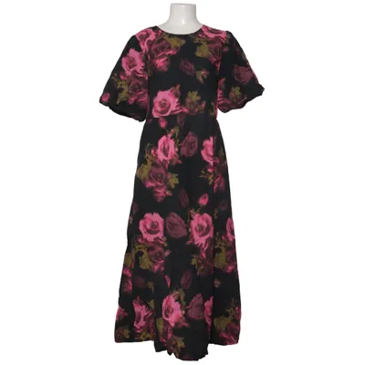 Kjole (Sort, Pink, Flerfarvet) fra Ichi Polyamid, Polyester, Viscose