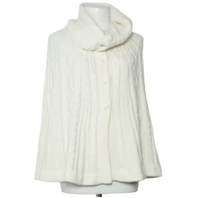 Poncho (Blanc) de H&M Acrylique, Laine d'alpaga, Polyamide