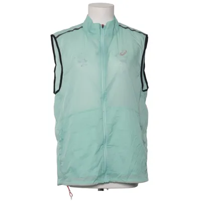 Outer vest (Green) from Asics Polyamide