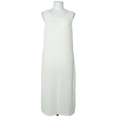 Robe longue (Blanc) de H&M Coton, Polyester