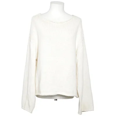 Tröja (Vit) från Gina Tricot Bomull, Polyester