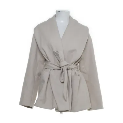 Jakke (Big Collar Wool Blend Belted Coat) fra NA-KD Polyester, Uld