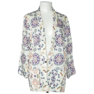 Blazer (White, Multicolored) from Forte Forte Cotton, Viscose