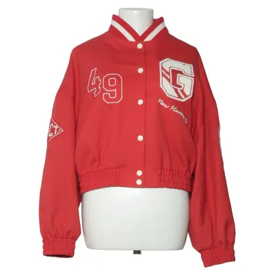 Collegejakke (Rød, Hvid) fra GANT Elastan, Polyester, Uld