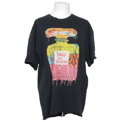 T-shirt (Svart, Flerfärgad) från Gildan Bomull