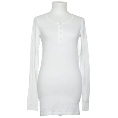 Henley T-shirt (Hvid) fra House Doctor Bomuld, Elastan, Modal