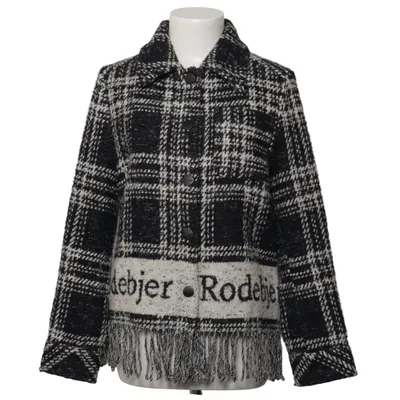 Jacka (Svart, Vit) från Rodebjer Akryl, Alpackaull, Bomull, Nylon, Polyester
