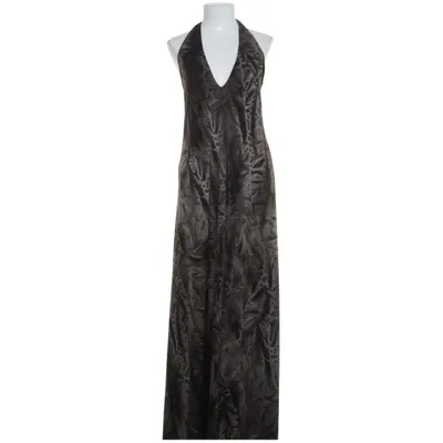 Halterneckklänning (Grå, Flerfärgad) från Weekday Elastan, Polyester