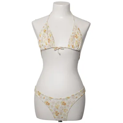 Bikini (Jaune, Blanc)
