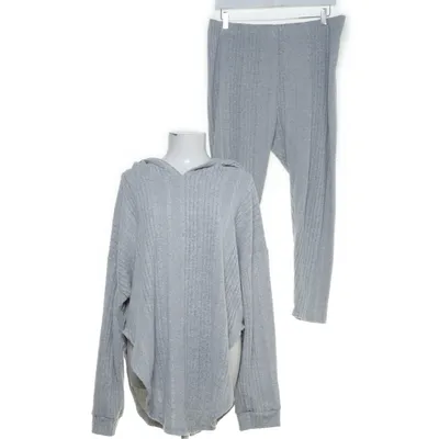 Mjukisset (Grå) från Shein Curve Elastan, Polyester