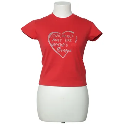 T-shirt ((ESSENTIAL) BABY HEARTFIX T-SHIRT atbl418w RED) från Andersson Bell Bomull