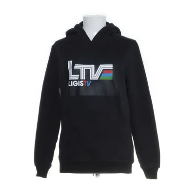 Huvtröja (Svart) Bomull, Polyester
