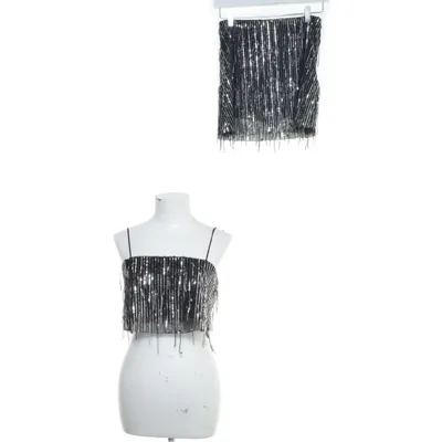 Set (Zwart) van Zara Elastaan, Polyester