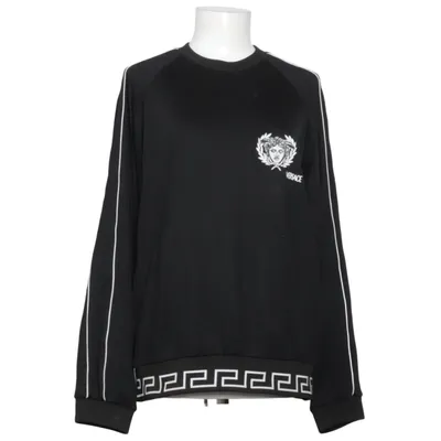 Collegetröja (Svart, Vit) från Versace Underwear Bomull, Elastan, Polyamid, Polyester