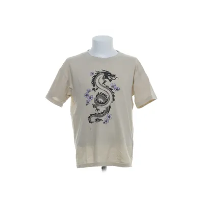 T-shirt (Beige, Flerfärgad) från Lindex Kids Bomull