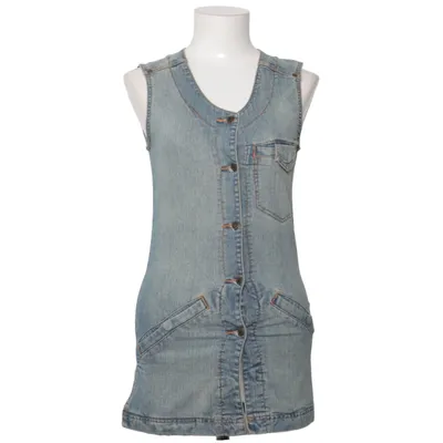 Robe en jean (Bleu) de NK Coton, Élasthane, Polyester