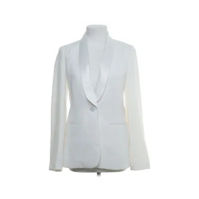 Blazer (White) from Zara Polyester