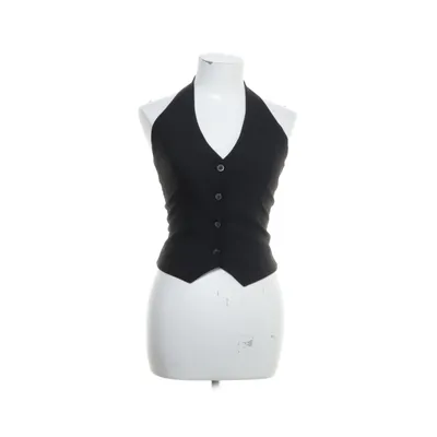Halterneck top (Sort) fra The Real Base Elastan, Polyester, Viscose