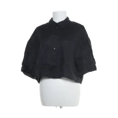 Kortärmad skjorta (Svart) från H&M Premium Quality Linne