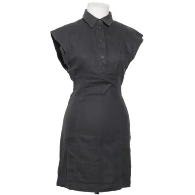 Skjortklänning (Grå) från H&M Bomull, Linne