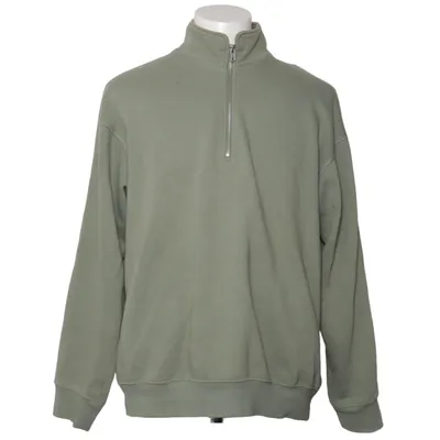 Sweatshirt (Grøn) fra H&M Bomuld, Polyester