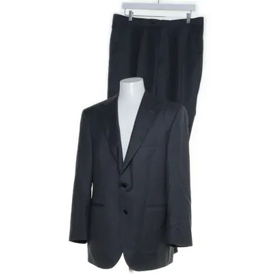 Suit (Gray) from Bäumler Polyester, Wool, Viscose