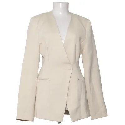 Blazer (Beige) von Adoore Recyceltes Polyester, Viskose, Wolle