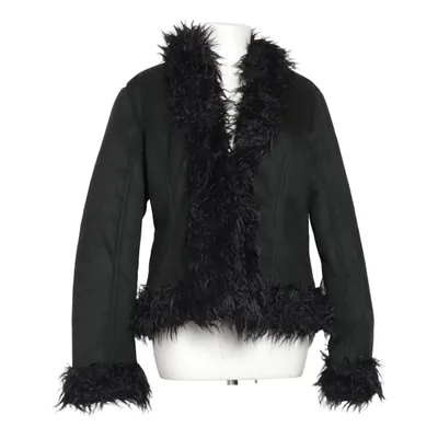 Shearlingjacka (Svart) från Monki Akryl, Polyester