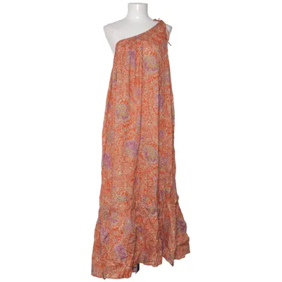 Maxi dress (Orange, Multicolored) from Zara