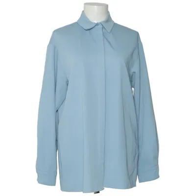 Shirt (Blue) from Angelica Blick x NA-KD Elastane, Polyester, Viscose