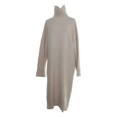 Turtleneck dress (Beige) from M-KAE Wool