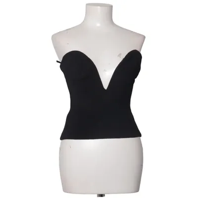 Tube top (Black) from Versace Elastane, Polyamide