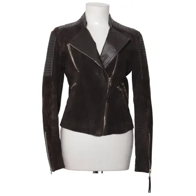 Biker jacket (Brown) from Livelo