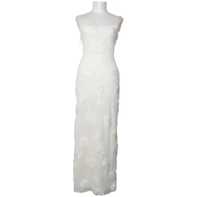 Evening gown (White) from Gina Tricot Elastane, Polyester