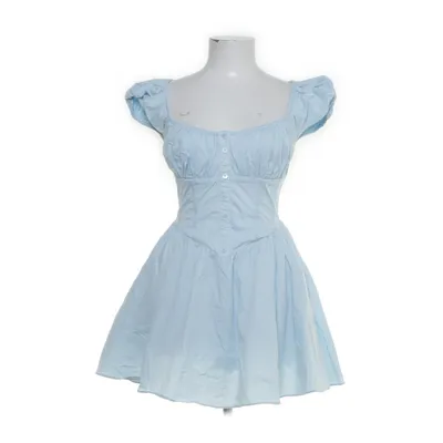 Kjole (Blå) fra House of CB Bomuld, Elastan, Nylon, Viscose