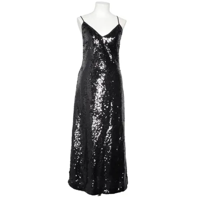 Aftonklänning (Svart, Flerfärgad) från Lindex Elastan, Polyester