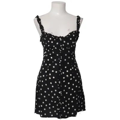 Robe (Noir, Blanc) de Réalisation Soie