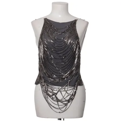 Top (Gray) from Jaded London Elastane, Polyester