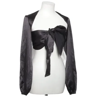 Bolero (Wrap Neck Satin Top) från NLY One Elastan, Polyester