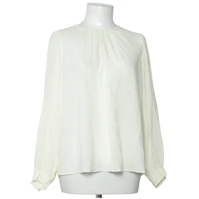 Blus (Vit) från Uniqlo Polyester, Viskos