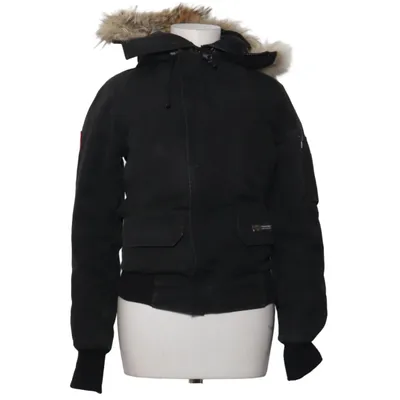 Down jacket (Black) from Canada Goose Cotton, Down, Fur, Nylon, Polyester